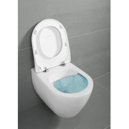 Villeroy & Boch 9M78S101 - Toilettensitz SoftClose SUBWAY 2.0 weiß