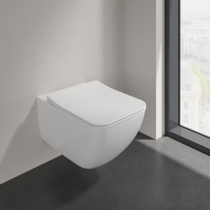 Villeroy & Boch 9M79S101 - Abattant de WC SoftClose VENTICELLO blanc
