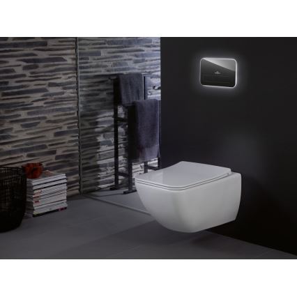 Villeroy & Boch 9M80S101 - Abattant de WC SoftClose VENTICELLO blanc