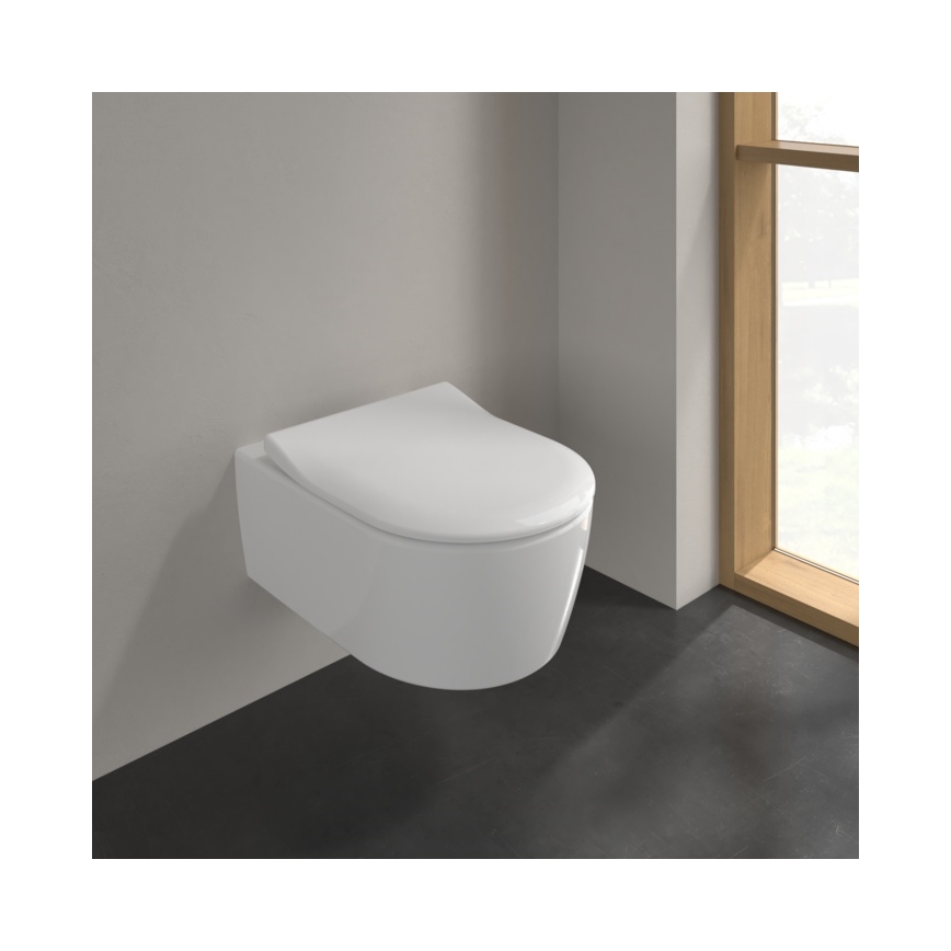 Villeroy & Boch 9M87S101 - Sedile WC SoftClose AVENTO bianco