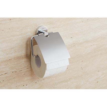 Villeroy & Boch TVA15101300061 - Porte-papier toilette ELEMENTS chrome brillant
