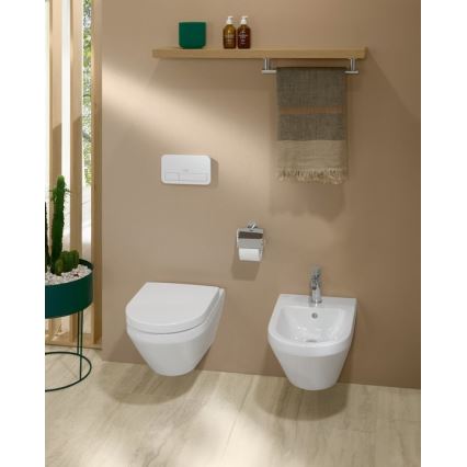 Villeroy & Boch TVA15101300061 - Porte-papier toilette ELEMENTS chrome brillant