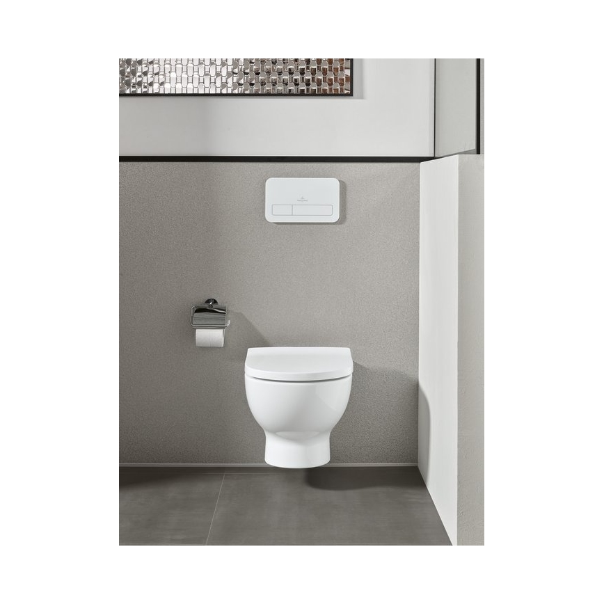 Villeroy & Boch TVA15101300061 - Toilettenpapierhalter ELEMENTS, Hochglanz-Chrom