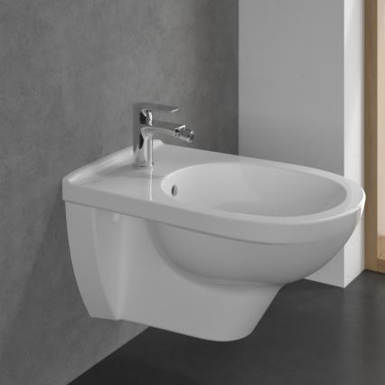 Villeroy & Boch TVB10420111061 - Miscelatore per bidet + scarico O.NOVO cromo lucido