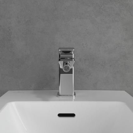 Villeroy & Boch TVB11200100061 - Miscelatore per bidet + piletta SUBWAY 3.0 cromo lucido
