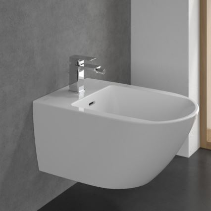 Villeroy & Boch TVB11200100061 - Miscelatore per bidet + piletta SUBWAY 3.0 cromo lucido