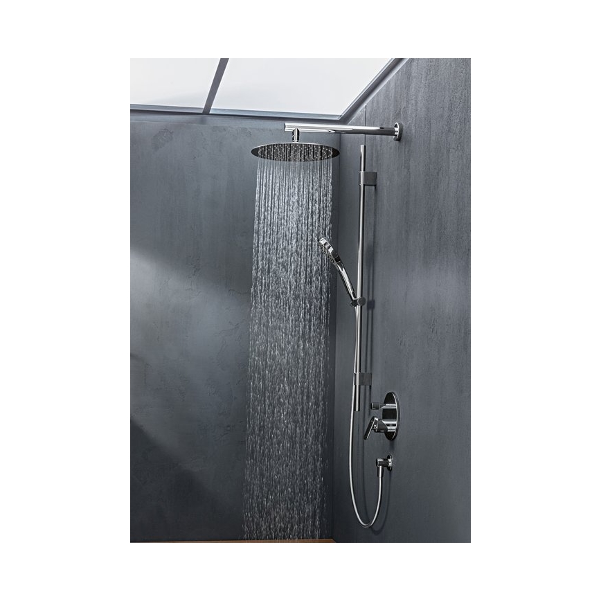 Villeroy & Boch TVC00045351061 - Runder Duscharm, 40 cm, glänzender Chrom