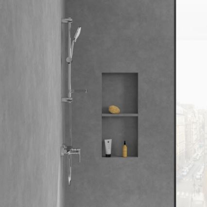 Villeroy & Boch TVS10400100061 - Duscharmatur O.NOVO, hochglänzender Chrom