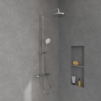 Villeroy & Boch TVS10900200061 - Ensemble de douche avec mitigeur UNIVERSAL, fini chromé brillant