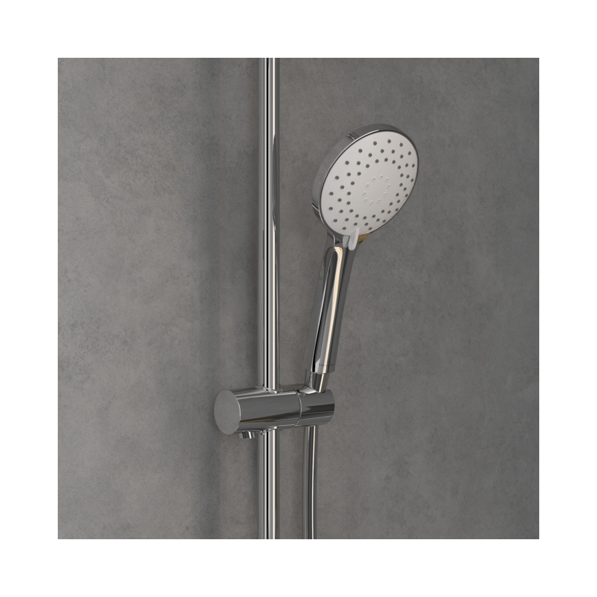 Villeroy & Boch TVS10900200061 - Ensemble de douche avec mitigeur UNIVERSAL, fini chromé brillant