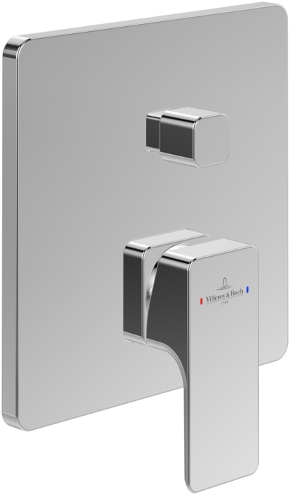 Villeroy & Boch TVS11200300061 - Wannen-/Duscharmatur SUBWAY 3.0, glänzender Chrom