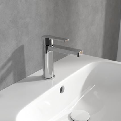 Villeroy & Boch TVW10300400161 - Mitigeur pour lavabo ARCHITECTURA 16,4 cm chrome brillant