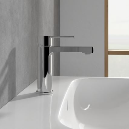 Villeroy & Boch TVW10300400161 - Mitigeur pour lavabo ARCHITECTURA 16,4 cm chrome brillant