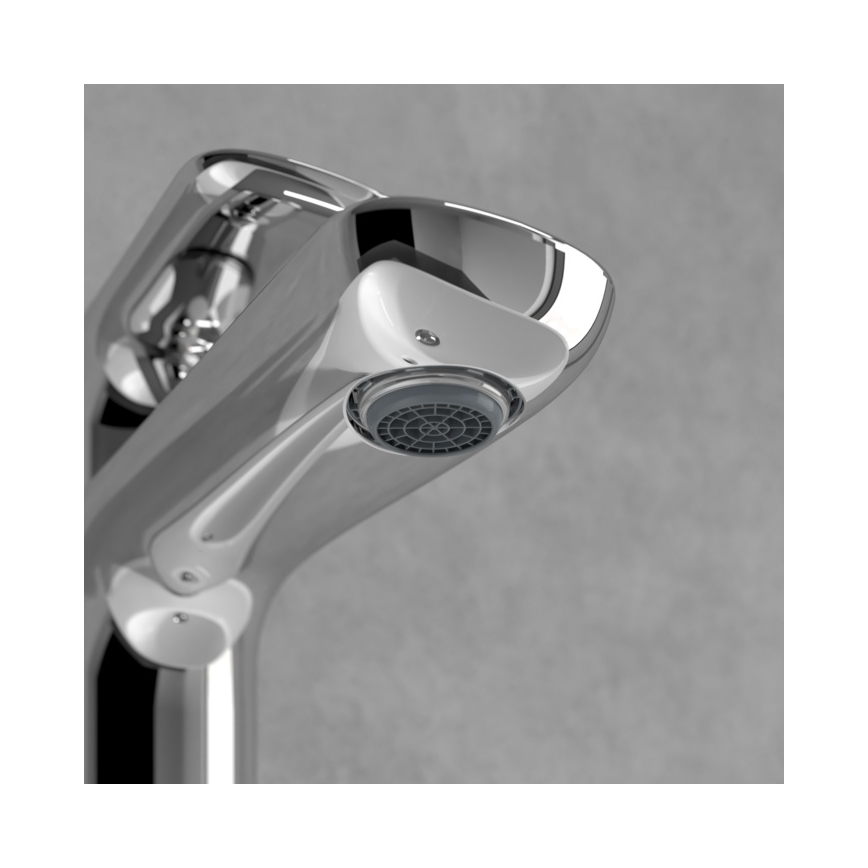 Villeroy & Boch TVW10400300161 - Miscelatore per lavabo O.NOVO 15,5 cm cromo lucido