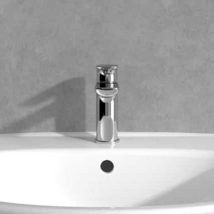 Villeroy & Boch TVW10400300161 - Waschtischarmatur O.NOVO 15,5 cm, Hochglanz-Chrom