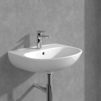 Villeroy & Boch TVW10400400161 - Mitigeur de lavabo O.NOVO 15,5 cm chrome brillant