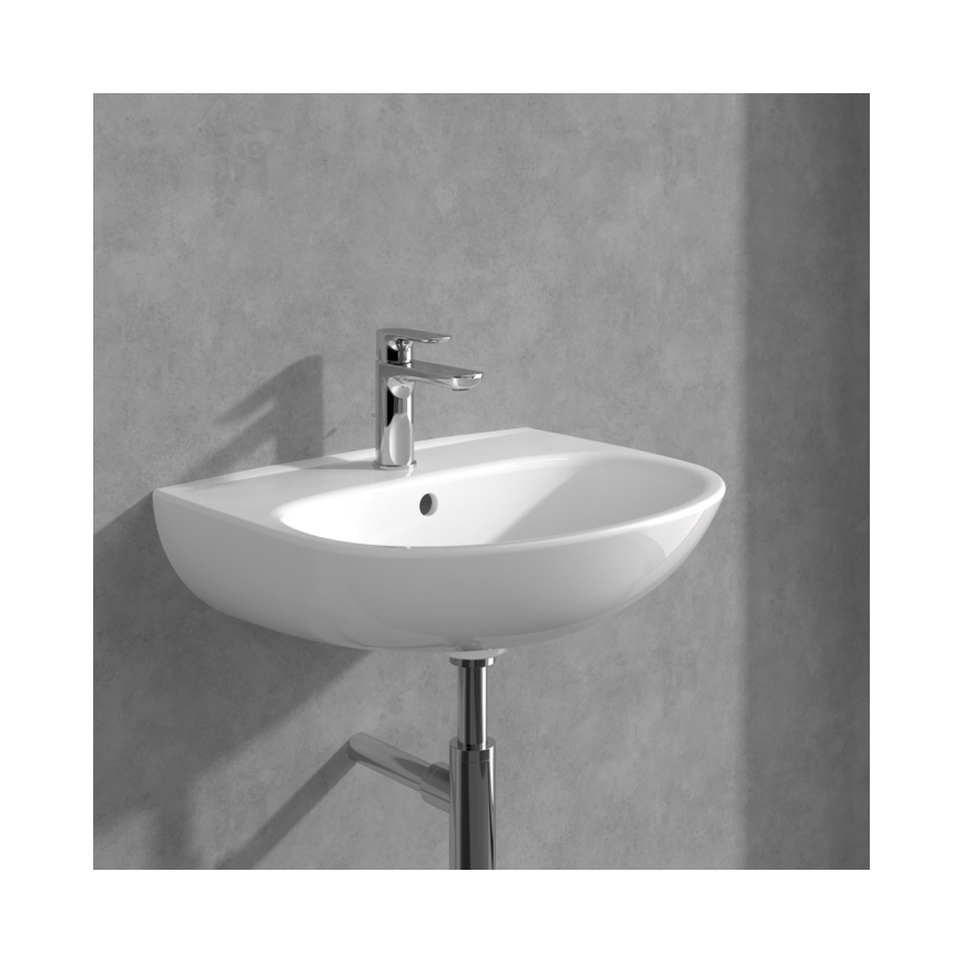 Villeroy & Boch TVW10400400161 - Waschtischarmatur O.NOVO 15,5 cm, glänzender Chrom