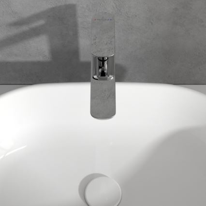Villeroy & Boch TVW10410511061 - Mitigeur pour lavabo + bonde O.NOVO 29,5 cm chromé brillant
