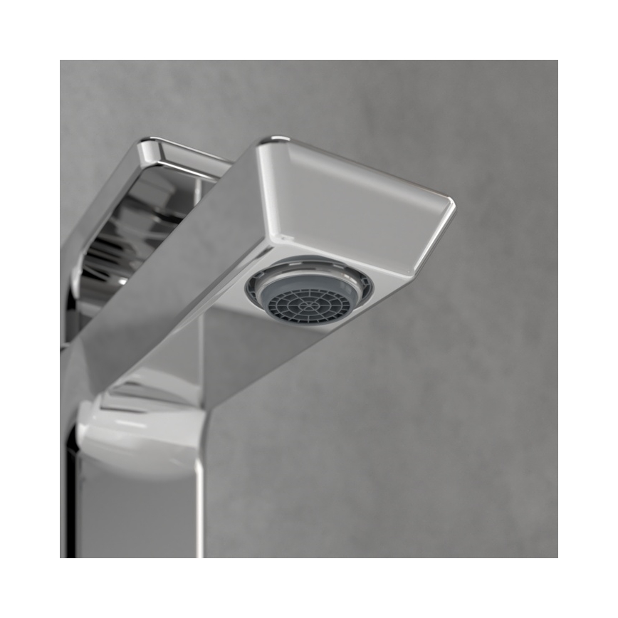 Villeroy & Boch TVW11200100161 - Miscelatore per lavabo SUBWAY 3.0 12,5 cm cromo lucido