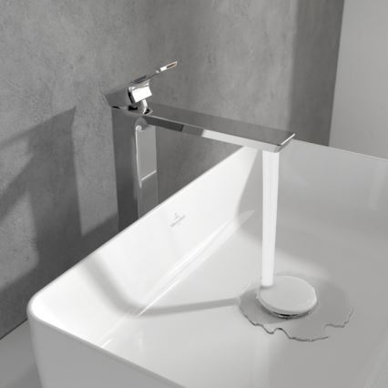 Villeroy & Boch TVW11200400061 - Miscelatore per lavabo SUBWAY 3.0 29,5 cm cromo lucido