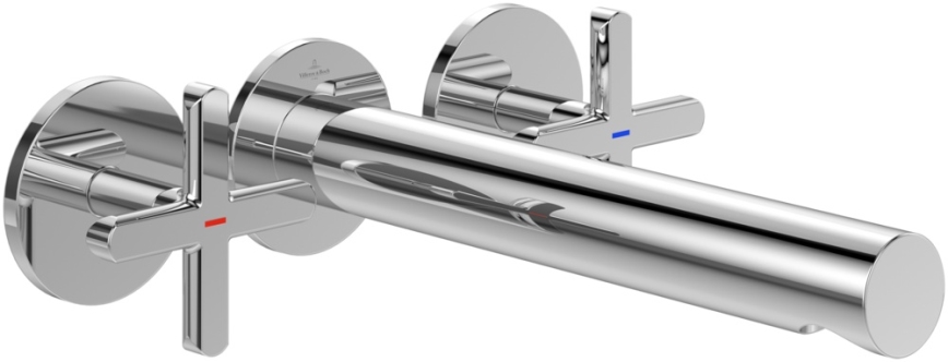 Villeroy & Boch TVZ10601200061 - Mitigeur de lavabo LOOP&FRIENDS, finition chrome brillant