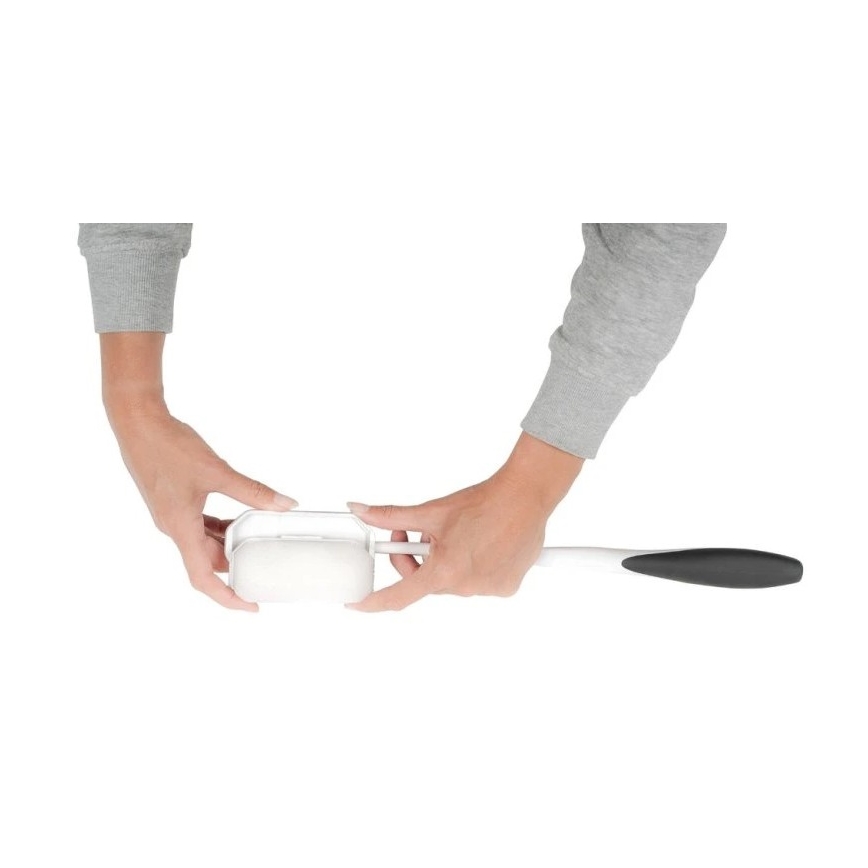 Vitility - Applicateur de crème avec poignée, blanc