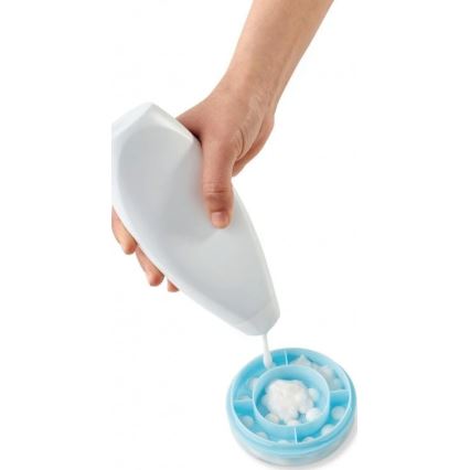 Vitility - Applikator für Duschgel und Körpermilch, weiß/blau