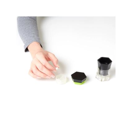 Vitility - Distributeur et coupe-comprimés 5 en 1, noir