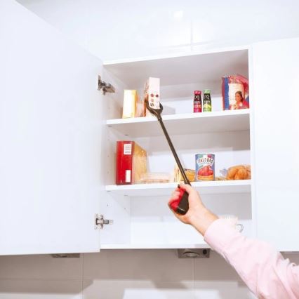 Vitility - Verlängerte Greifhilfe, 84 cm, schwarz