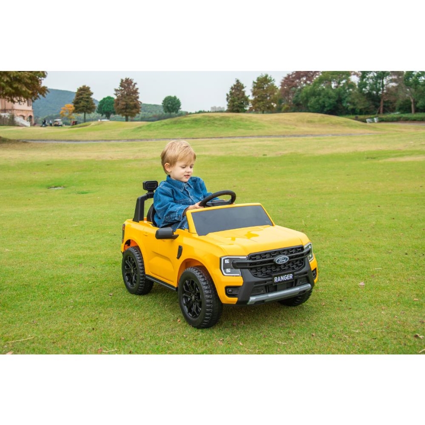 Voiture électrique Ford Ranger 60W/4500 mAh jaune