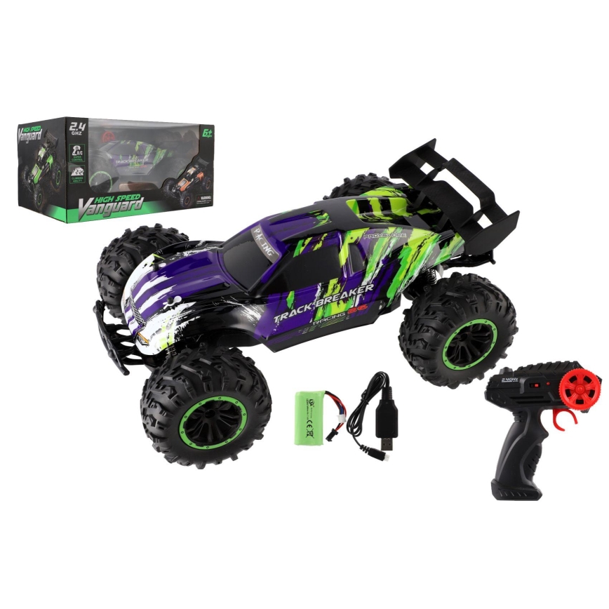 Voiture radiocommandée Buggy 7,4V/500 mAh violette