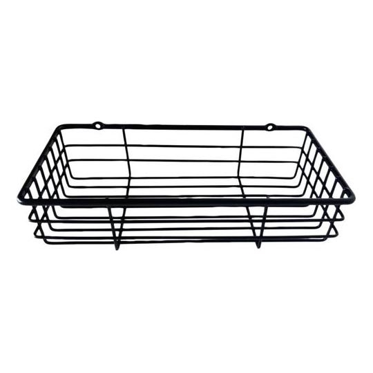 Wandablage für Dusche 12x25 cm schwarz