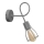 Wandbeleuchtung OXFORD 1xE27/15W/230V grau