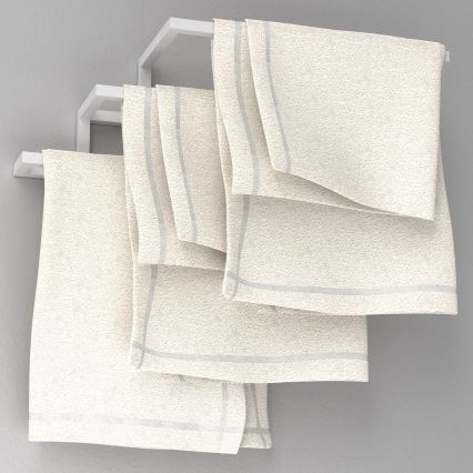 Wandhandtuchhalter 19x58 cm weiß