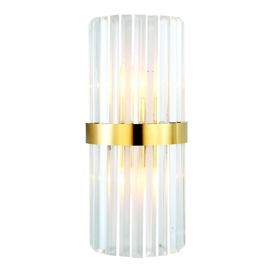 Wandleuchte 2xE14/7W/230V golden