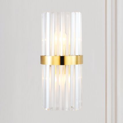 Wandleuchte 2xE14/7W/230V golden