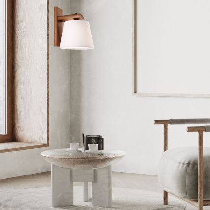 Wandleuchte AIDA 1xE27/60W/230V Eiche