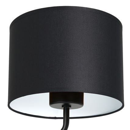 Wandleuchte ARDEN 1xE27/60W/230V schwarz/weiß