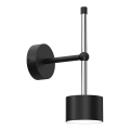Wandleuchte ARENA 1xGX53/11W/230V schwarz/glänzendes Chrom