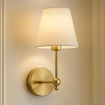 Wandleuchte ASPARAGUS 1xE27/40W/230V gold/creme