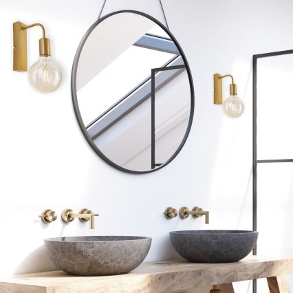 Wandleuchte ASTRID 1xE27/60W/230V golden