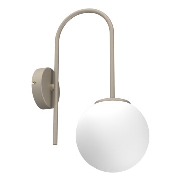 Wandleuchte CAMBRIDGE 1xE14/15W/230V beige