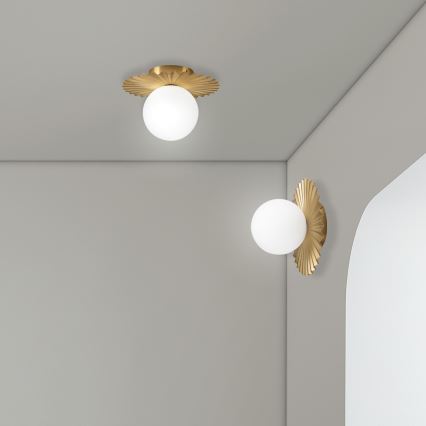 Wandleuchte CHITA 1xG9/5W/230V goldfarben