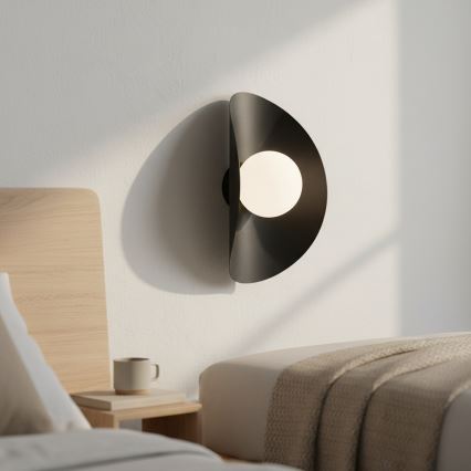 Wandleuchte FIERO 1xG9/8W/230V schwarz