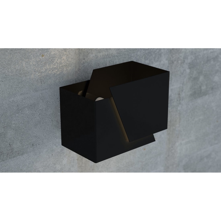 Wandleuchte FROST 1xG9/8W/230V schwarz