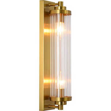 Wandleuchte LORENZO 2xE14/40W/230V goldfarben