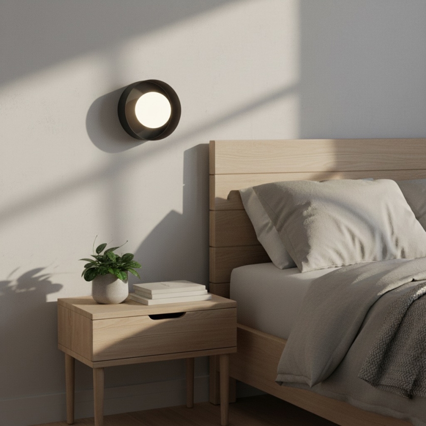 Wandleuchte LULU 1xG9/8W/230V schwarz