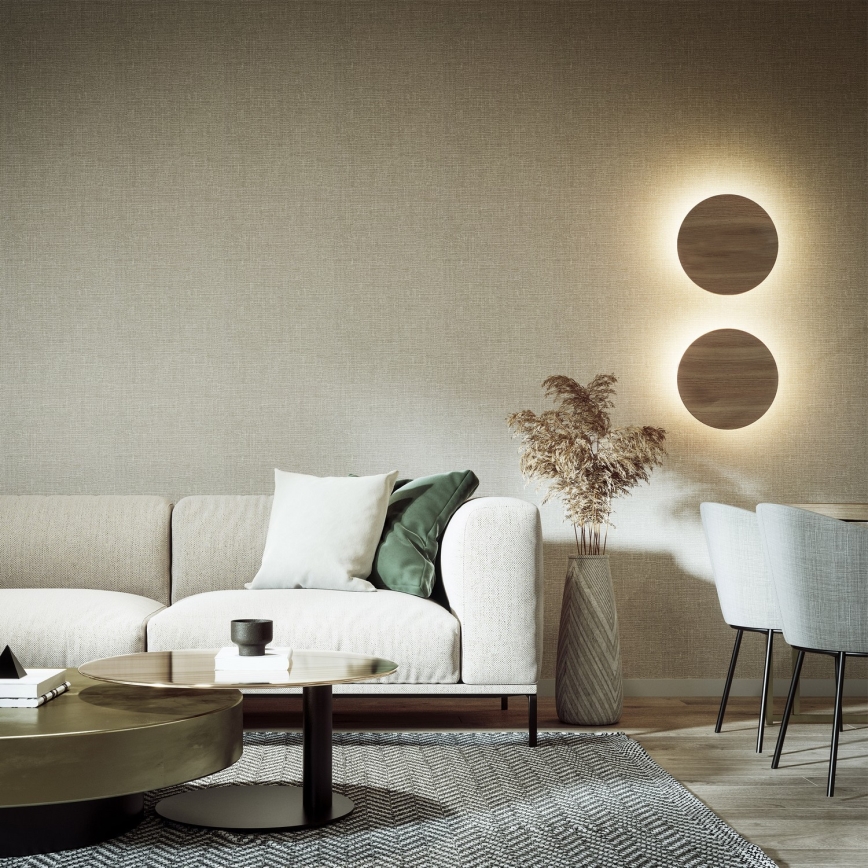 Wandleuchte LUNA 4xG9/8W/230V d 40 cm braun