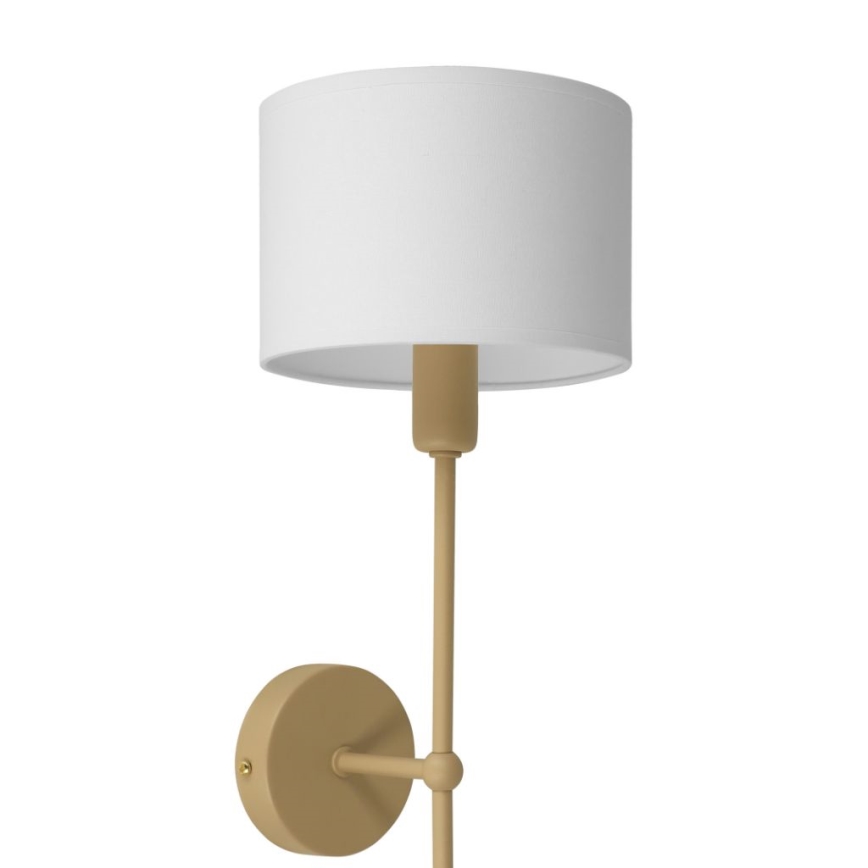 Wandleuchte MADELA 1xE14/40W/230V weiß/beige