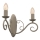 Wandleuchte MAURO 2xE14/15W/230V beige